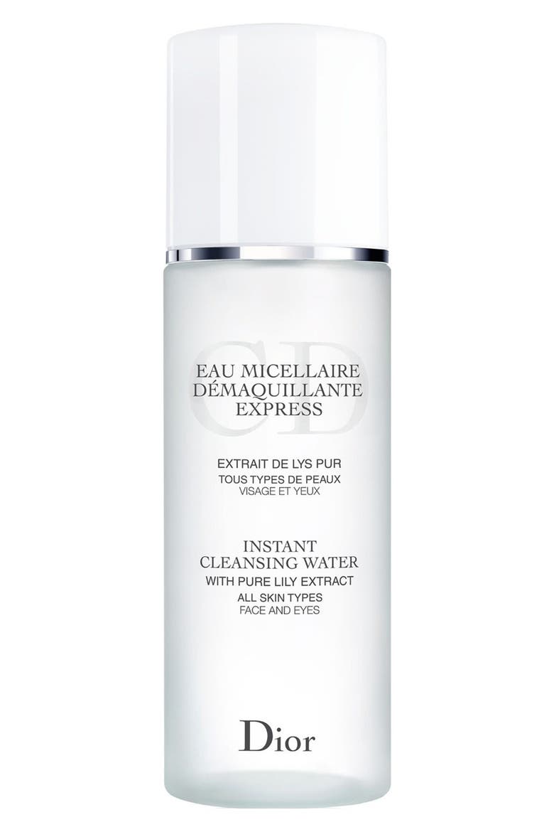 Instant Cleansing Water for All Skin Types, Main, color, NO COLOR