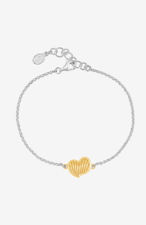 Humbug Heart Chain Bracelet