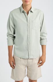ALEX CRANE Organic Cotton Twill Long Sleeve Shirt