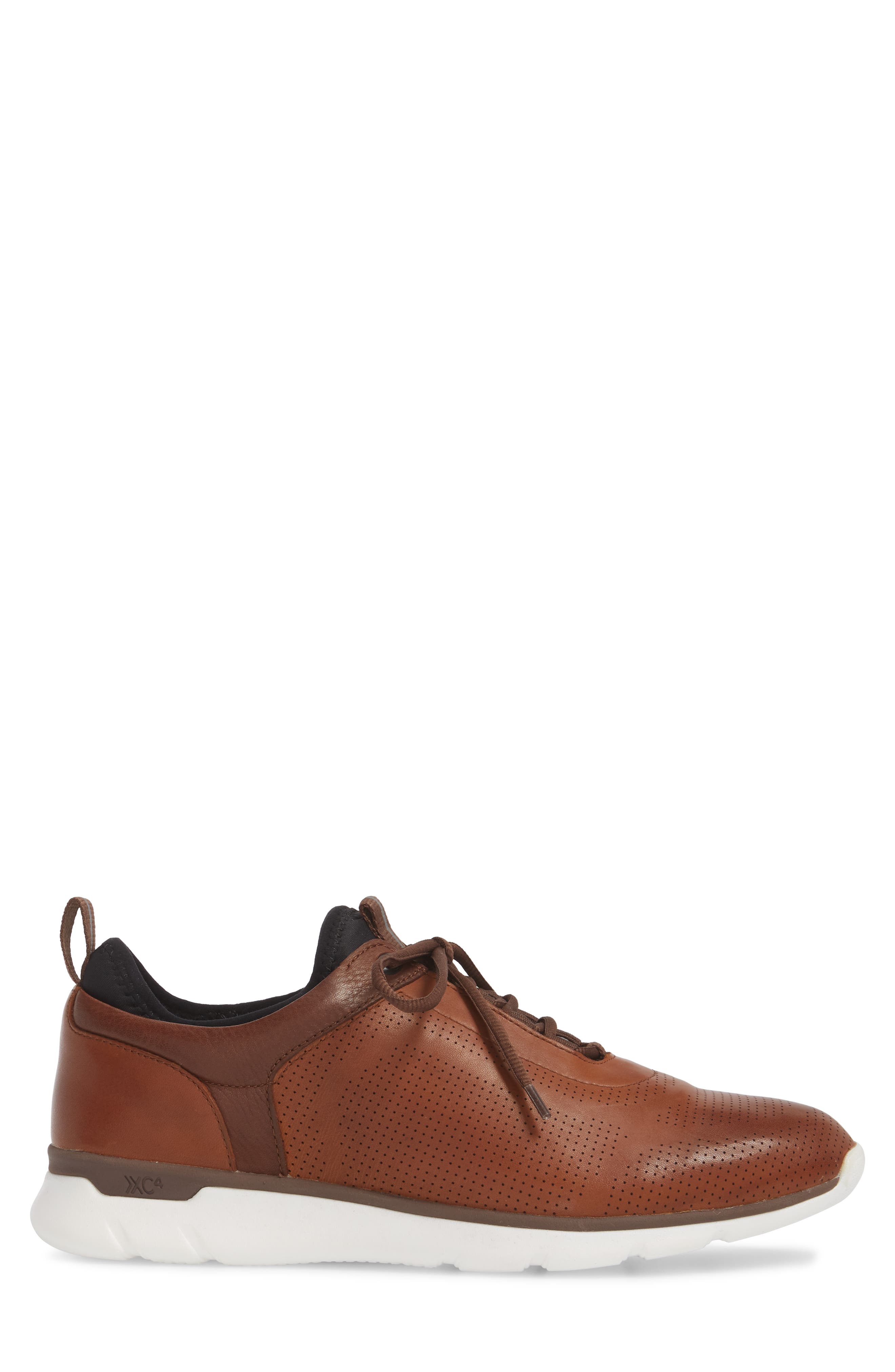 Prentiss XC4® Waterproof Sneaker, Alternate, color, MAHOGANY LEATHER