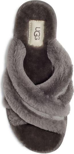 Scuffita Genuine Shearling Slide Slipper