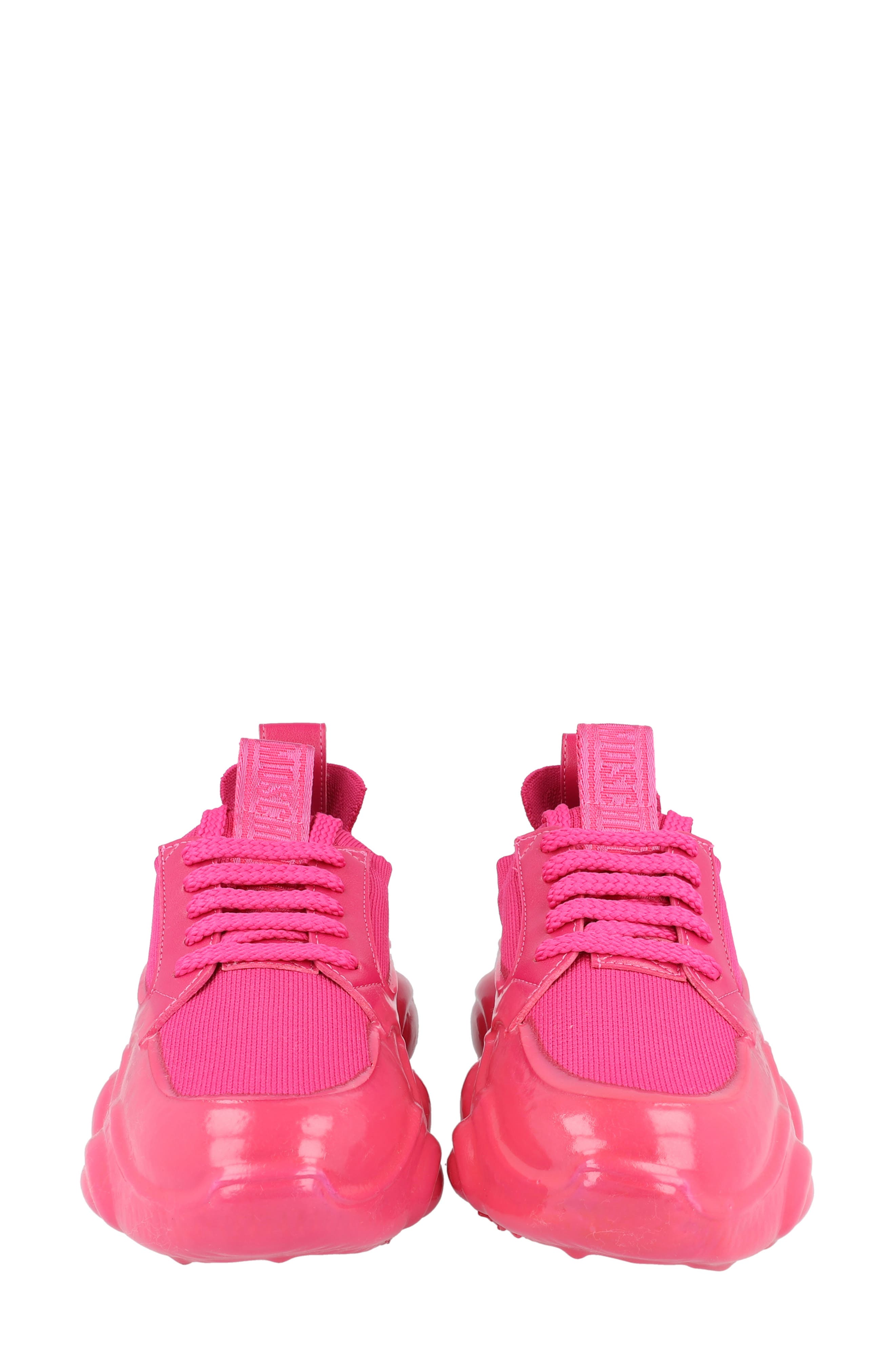 Moschino Teddy Sole Sneaker, Alternate, color, Fuchsia