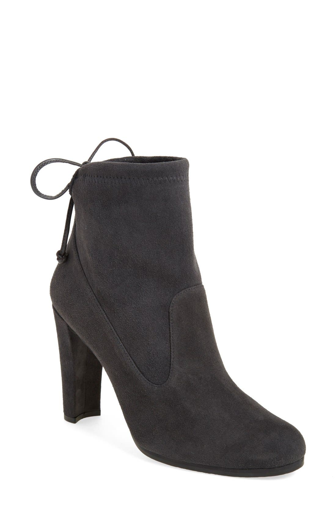 'Perfection' Bootie (Nordstrom Exclusive), Main, color, SLATE SUEDE
