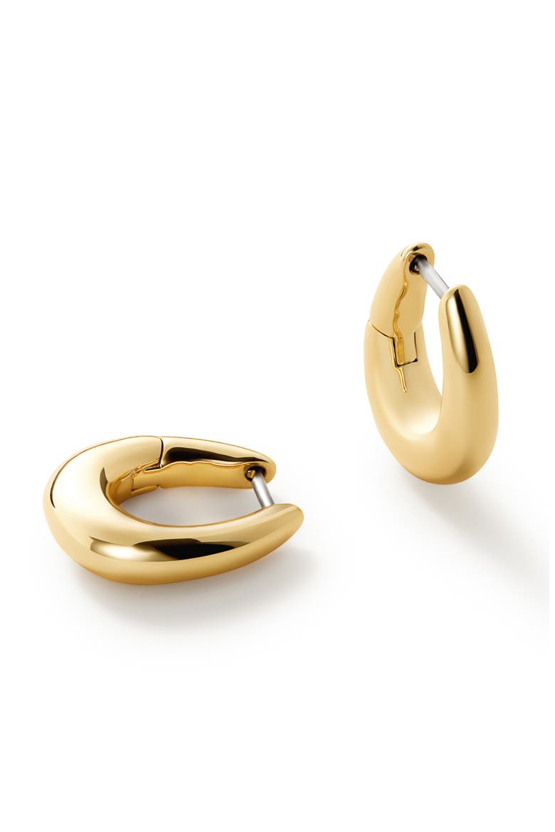 Amaya Hoop Earrings, Main, color, GOLD