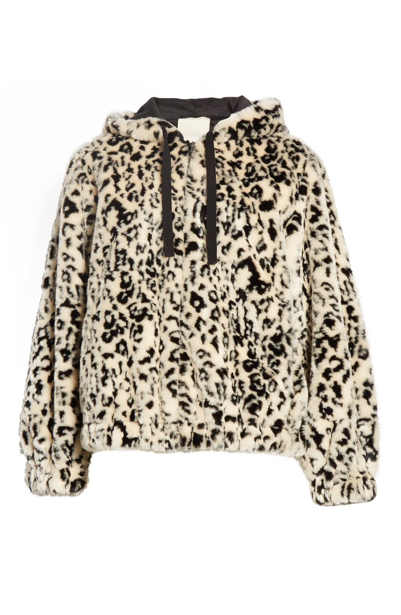 La Vie Rebecca Taylor Faux Fur Bomber Jacket, Alternate, color,