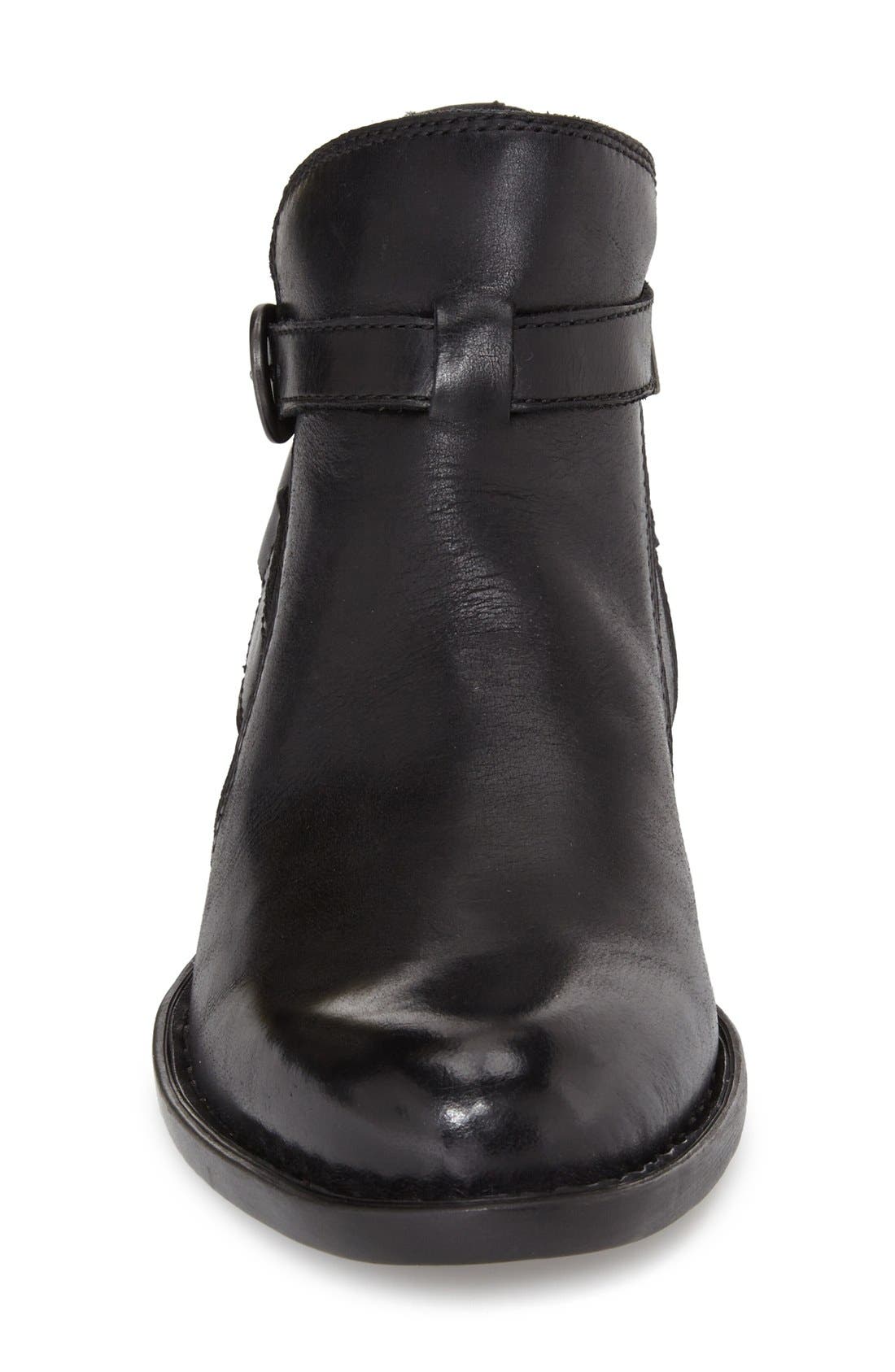 'Baily' Ankle Bootie (Nordstrom Exclusive), Alternate, color, BLACK LEATHER