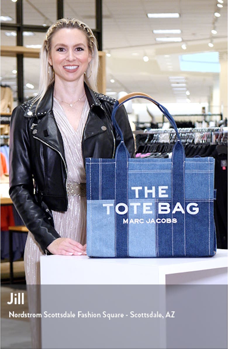 The Denim Large Tote Bag, sales video thumbnail