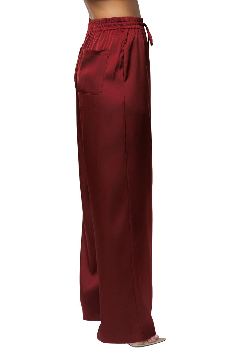 JLUXLABEL Sunny Day Wide Leg Pants, Alternate, color, Red