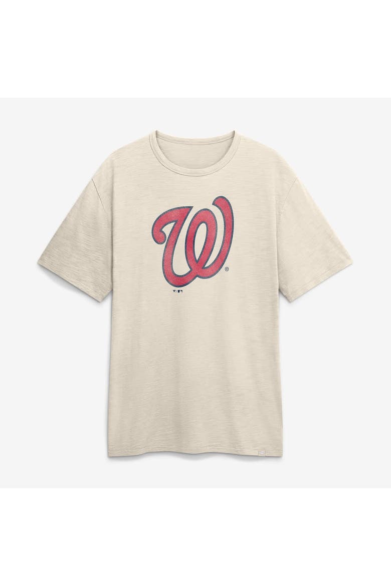 Men's Fanatics Cream Washington Nationals Stadium Slub T-Shirt, Main, color, Cream
