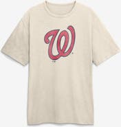 FANATICS Men's Fanatics Cream Washington Nationals Stadium Slub T-Shirt