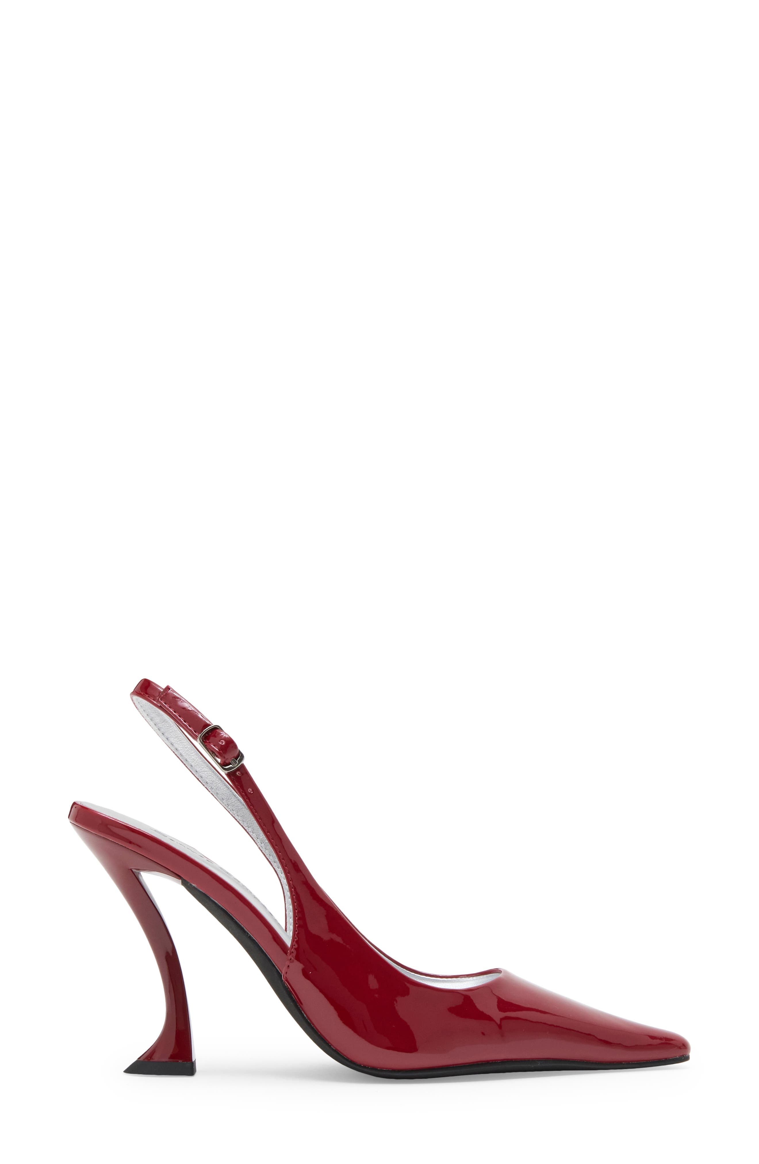 Treatz Slingback Pump, Main, color, CHERRY RED PATENT