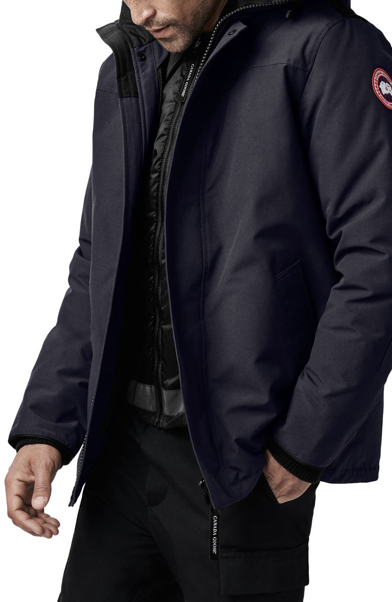 Canada Goose Garibaldi Slim Fit 3-in-1 Parka, Alternate, color, Navy