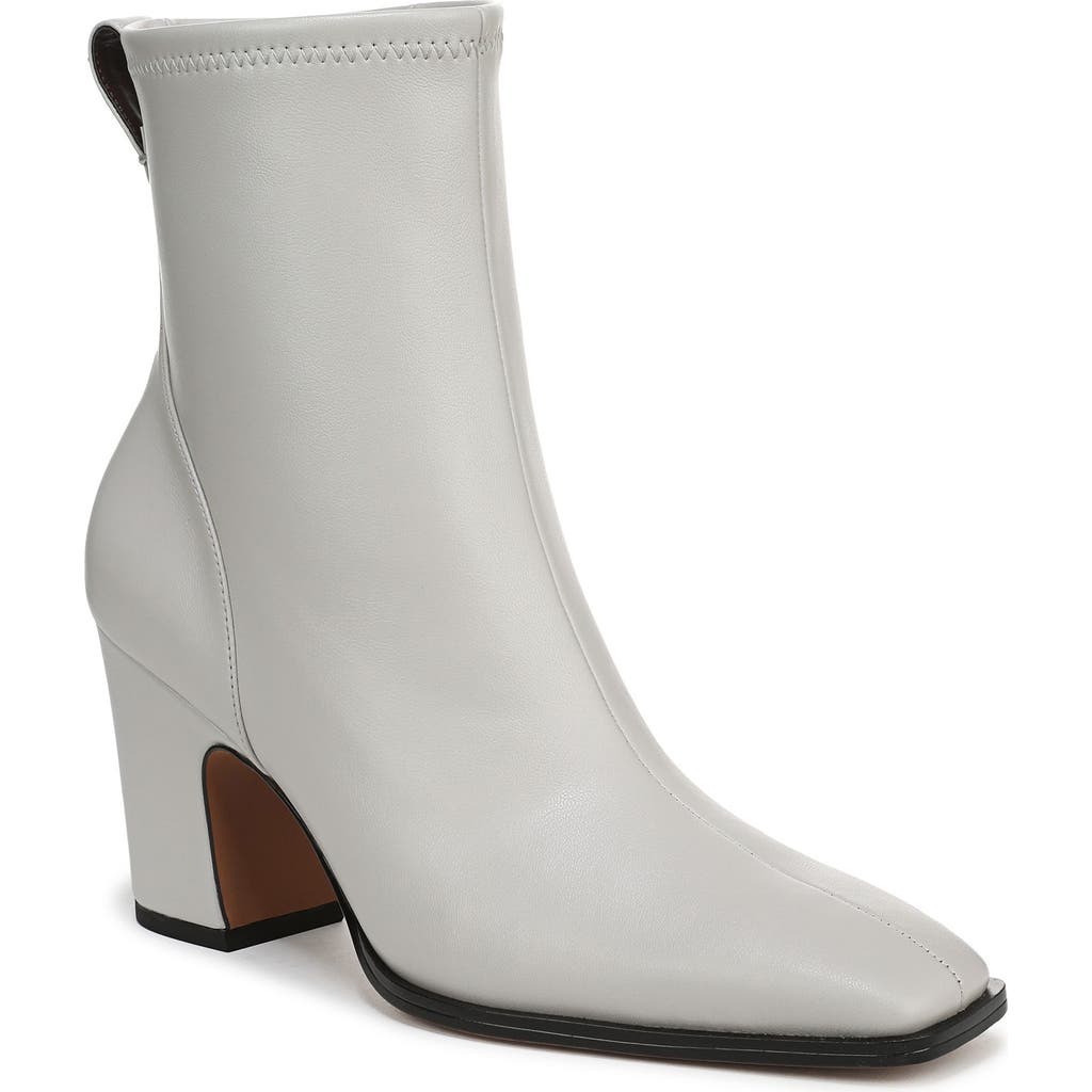 Franco Sarto Jayton Square Toe Bootie In White