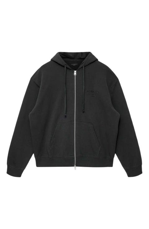 Xander Cotton Zip-Up Hoodie