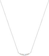 Bearfruit Jewelry Sterling Silver 18k Gold Plated Cloris Necklace Dainty Delicate