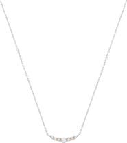 Bearfruit Jewelry Sterling Silver 18k Gold Plated Cloris Necklace Dainty Delicate