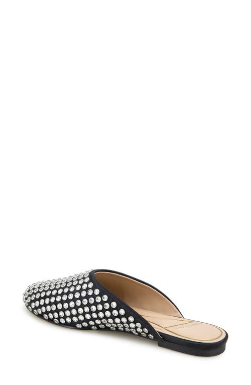 Kenneth Cole Saddie Studded Rhinestone Mule In Black