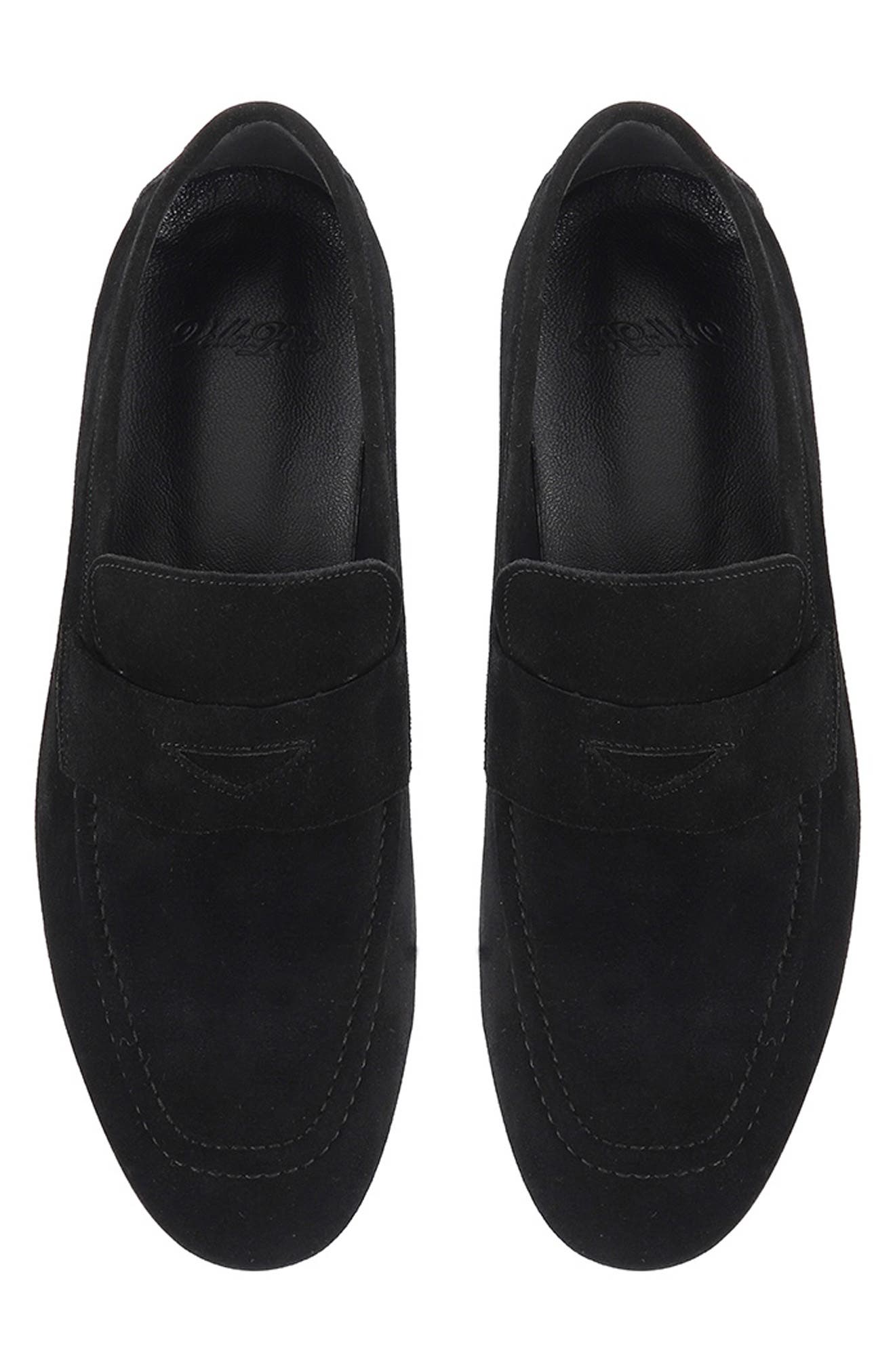 VELLAPAIS Largo Penny Loafer, Alternate, color, Black