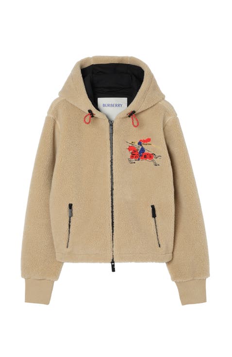 Cropped EKD Wool Cashmere Blend Fleece