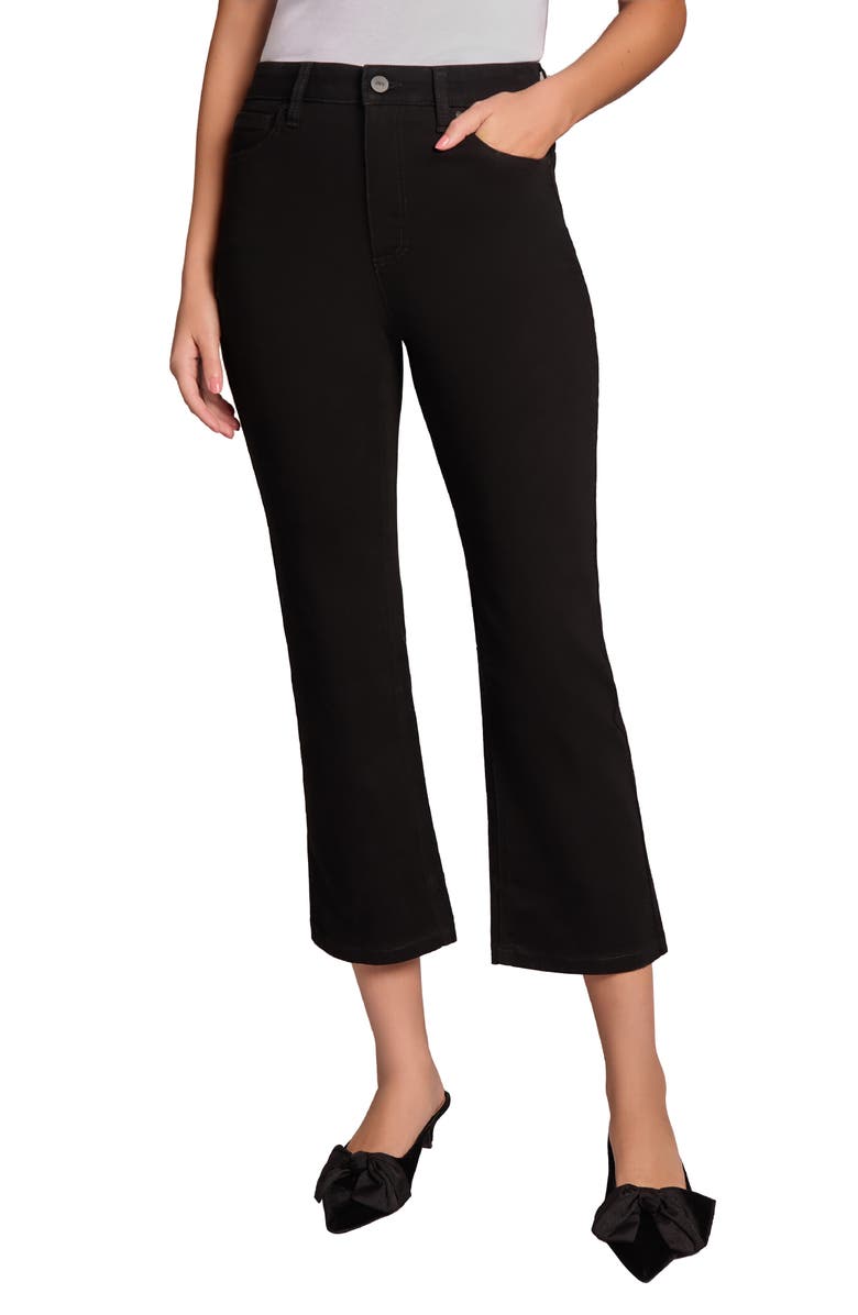 Jones New York High Waist Crop Kick Flare Jeans, Main, color,