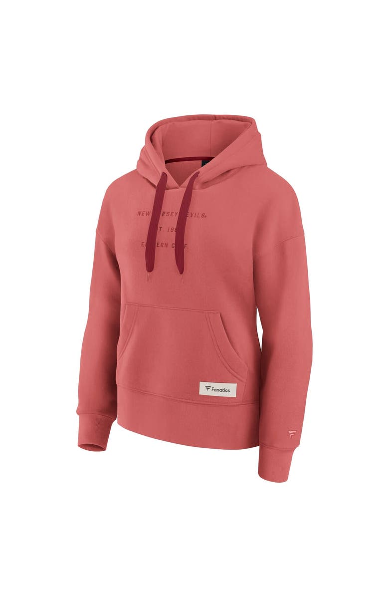 FANATICS Women
s Fanatics Red New Jersey Devils Elements Future Ground Subtle Tonal Pullover Hoodie, Alternate, color, Red