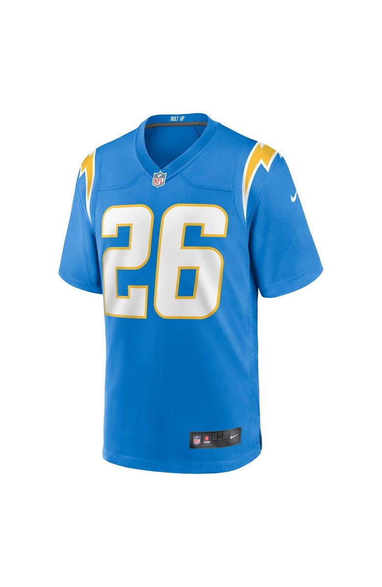 Nike Men's Nike Asante Samuel Jr. Powder Blue Los Angeles Chargers Game Player Jersey, Alternate, color, 