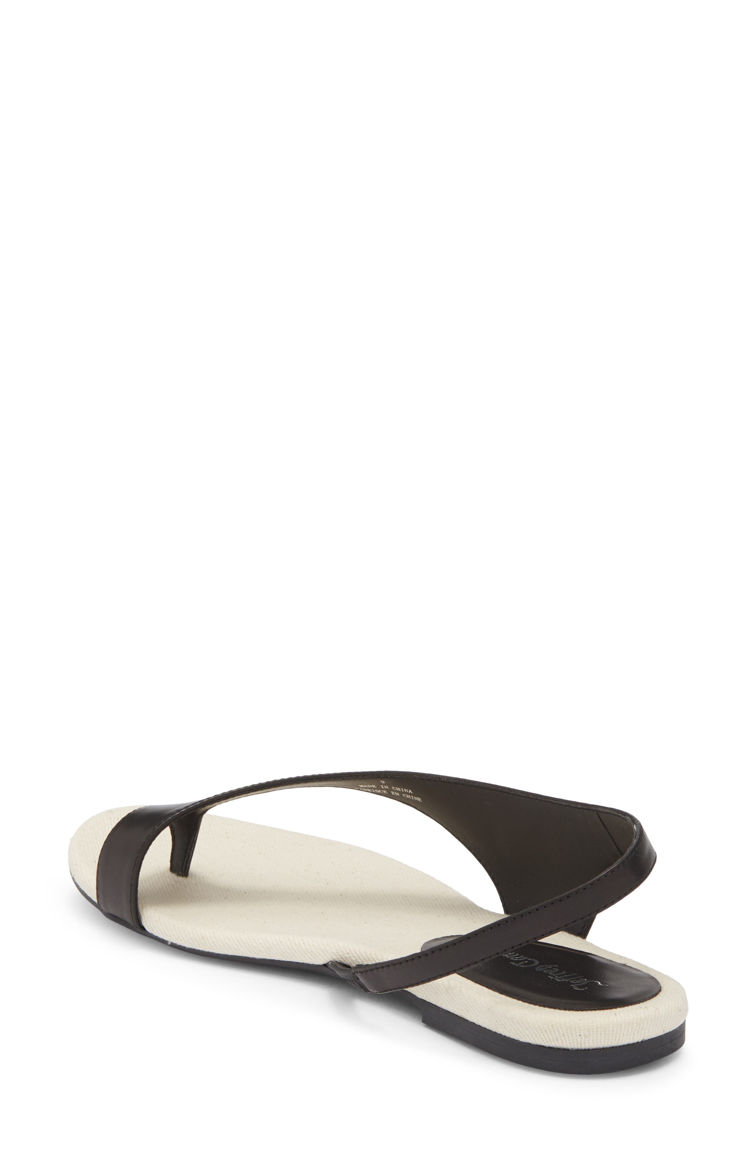 Jeffrey Campbell Sweetwater Slingback Sandal, Alternate, color, Black Cream Combo
