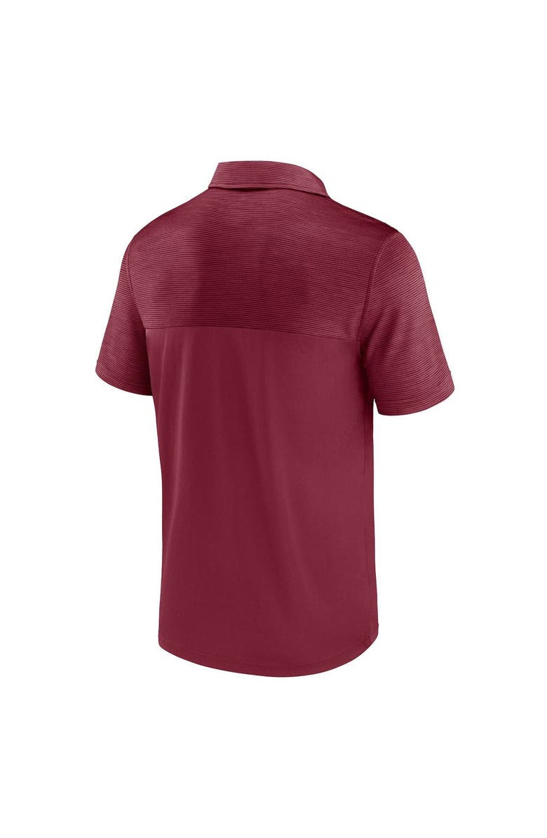 FANATICS Men's Fanatics Branded Burgundy Washington Commanders Primary Polo, Alternate, color,