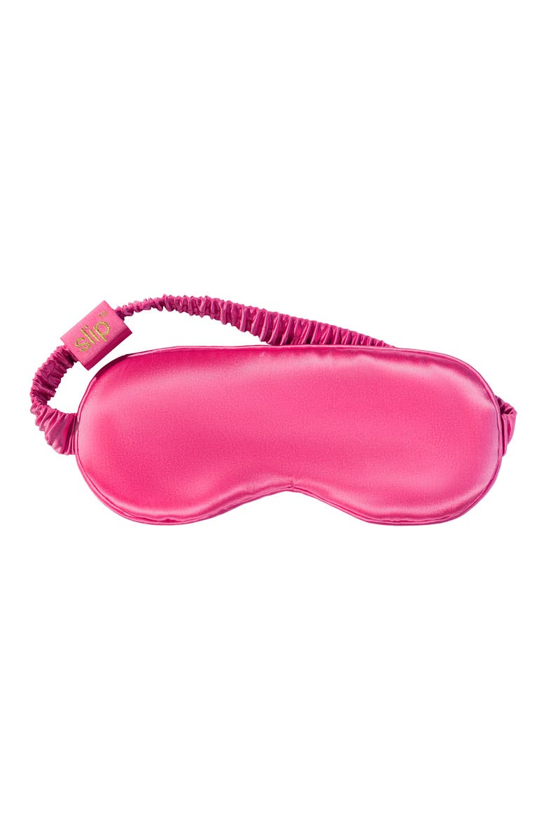 Pure Silk Sleep Mask, Alternate, color, PEONY