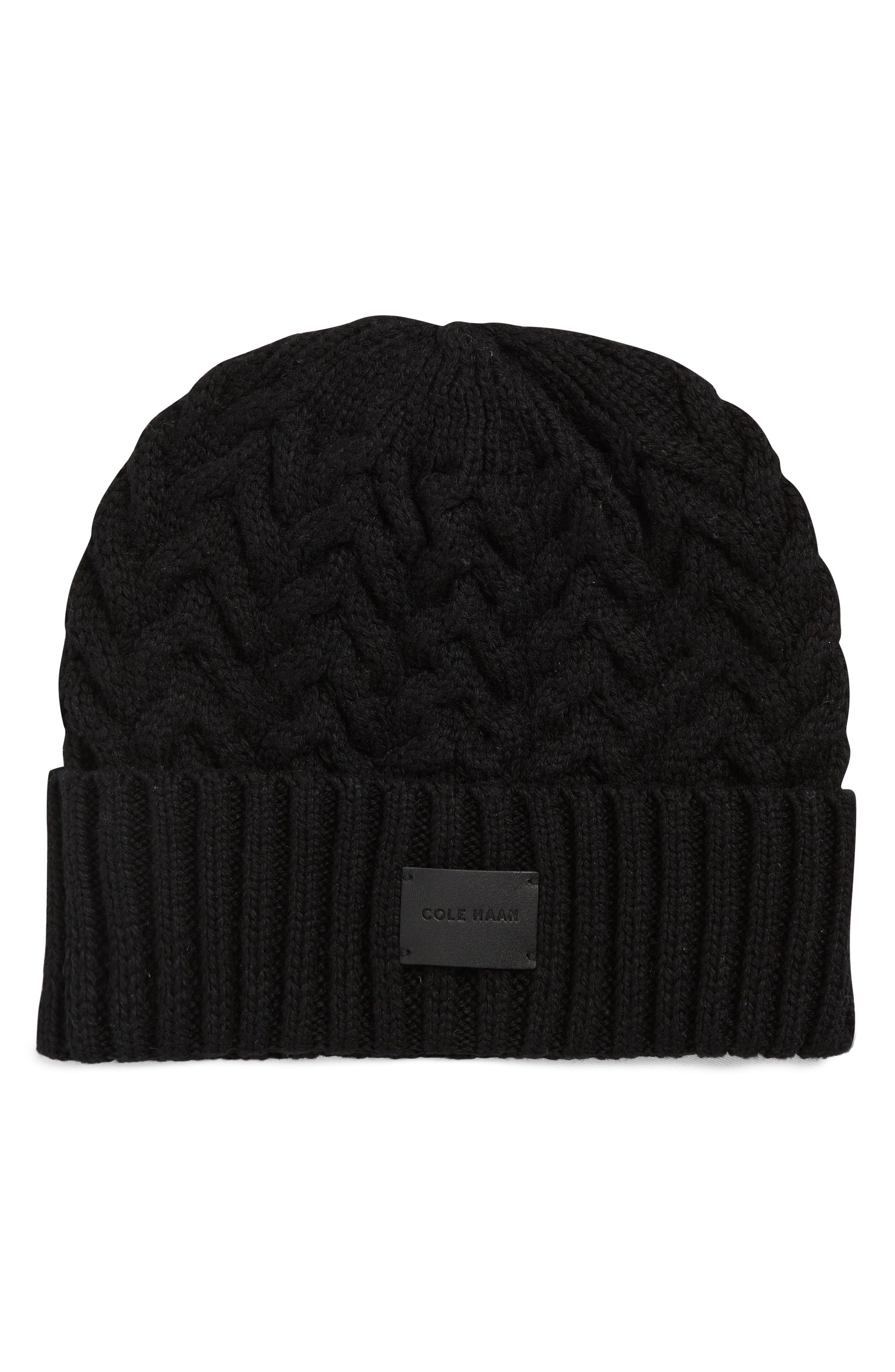 Cole Haan Chain Stitch Beanie