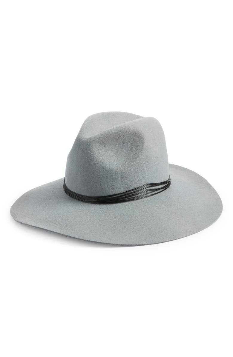 Nordstrom Wide Brim Felted Wool Panama Hat | Nordstromrack display picture 1