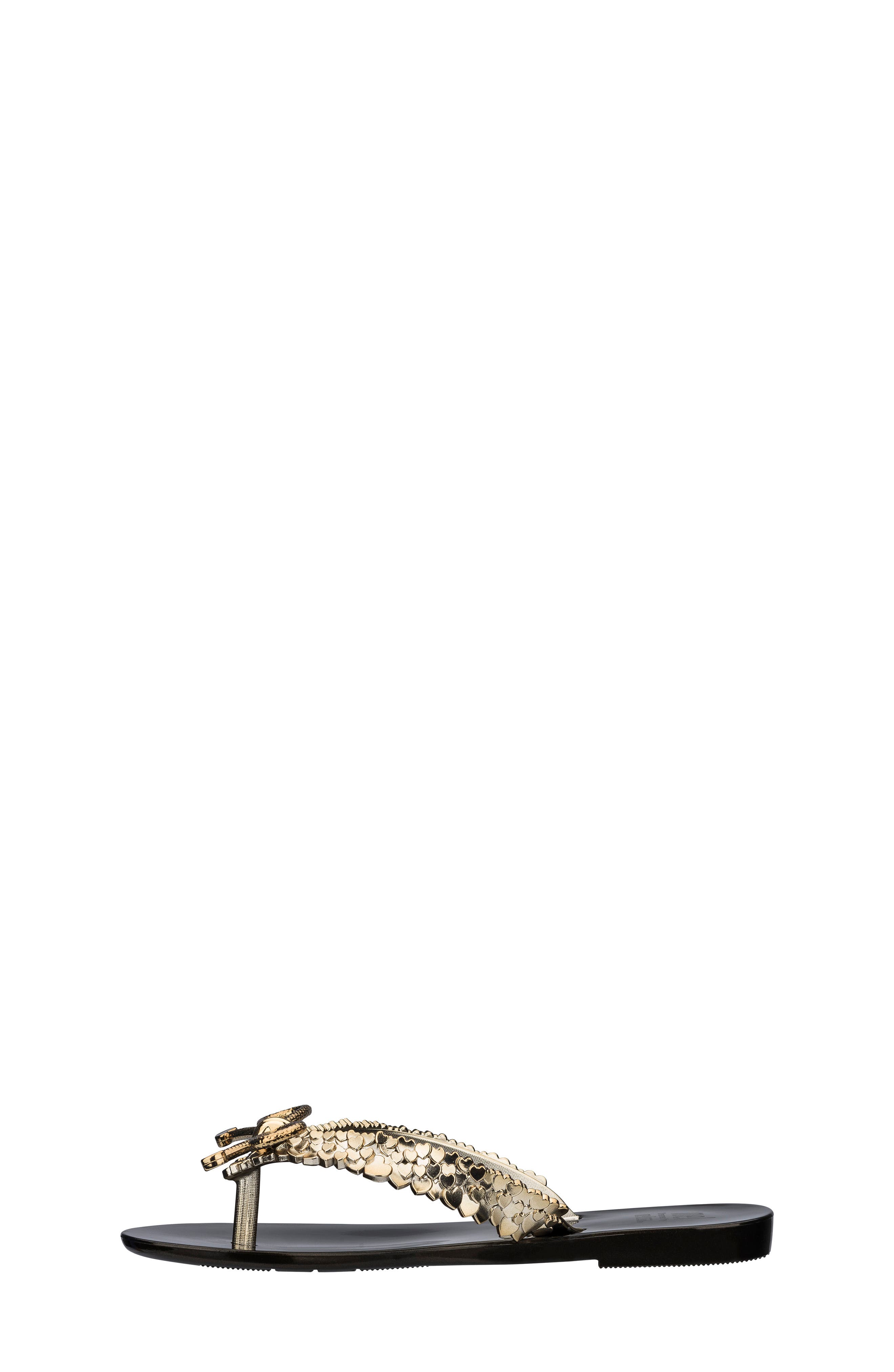 Mel by Melissa Harmonic Metallic Flip Flop, Alternate, color, 