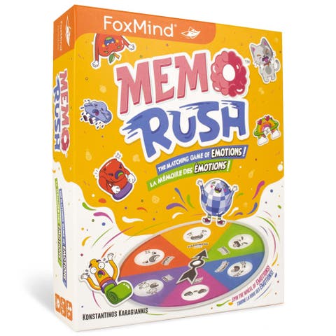 Memo Rush Foxmind Games, The Matching Memory Game Of Emotions