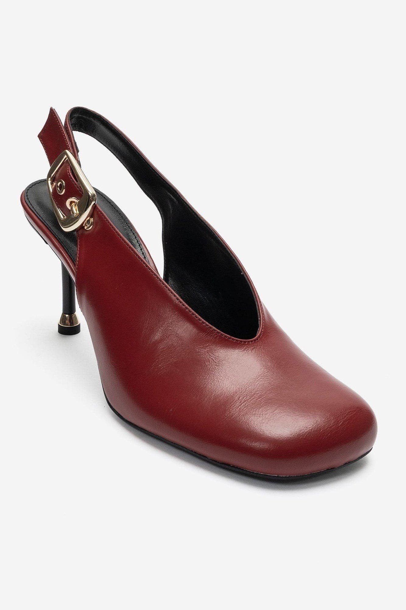Flaris Slingback Stiletto Pump, Alternate, color, Red