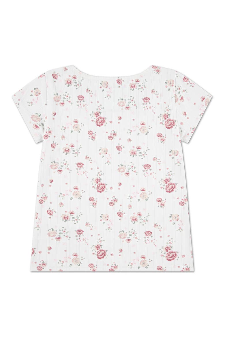 Pointelle T-Shirt, Alternate, color, WHITE