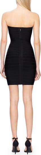 Strapless Bandage Minidress