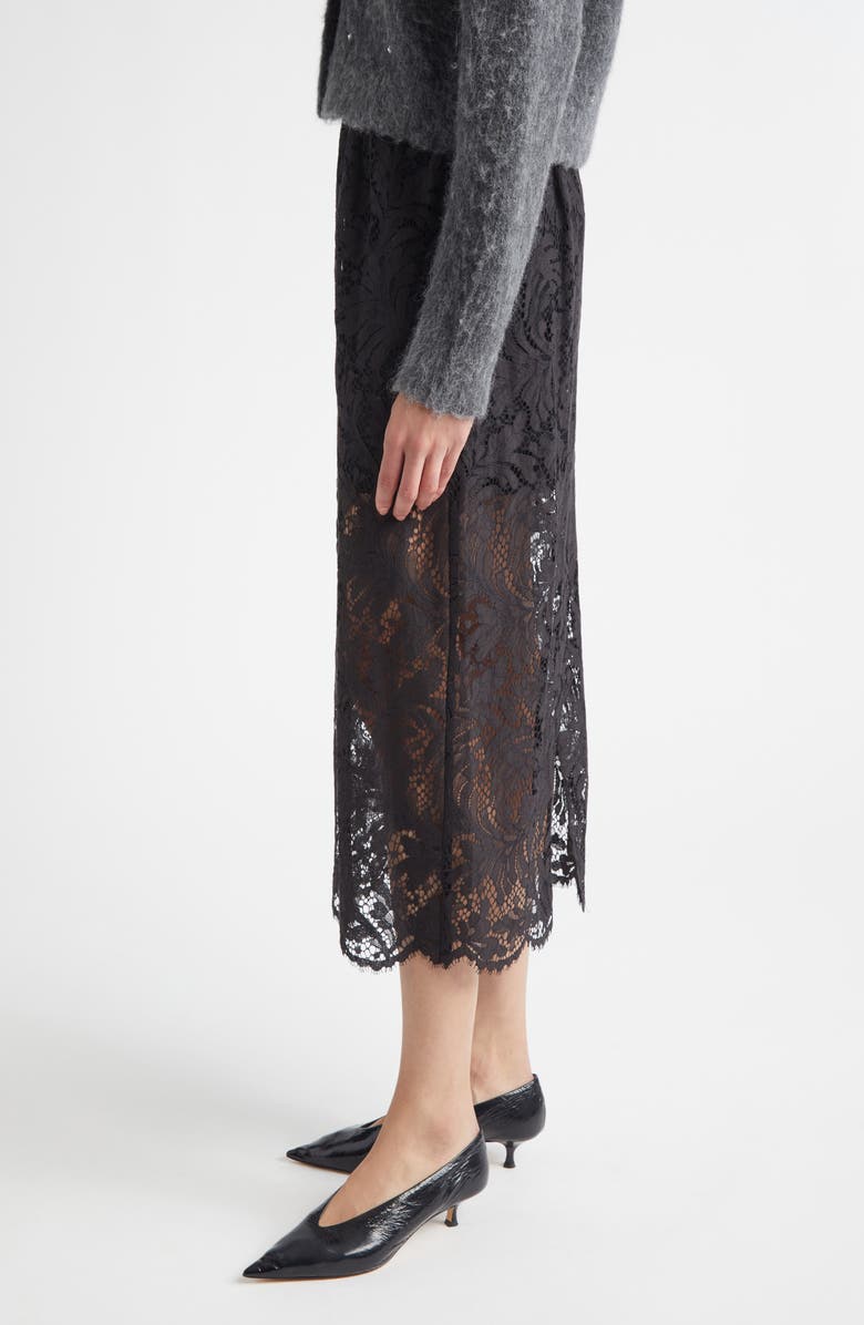 A.L.C. Lydia Lace Skirt, Alternate, color, Black