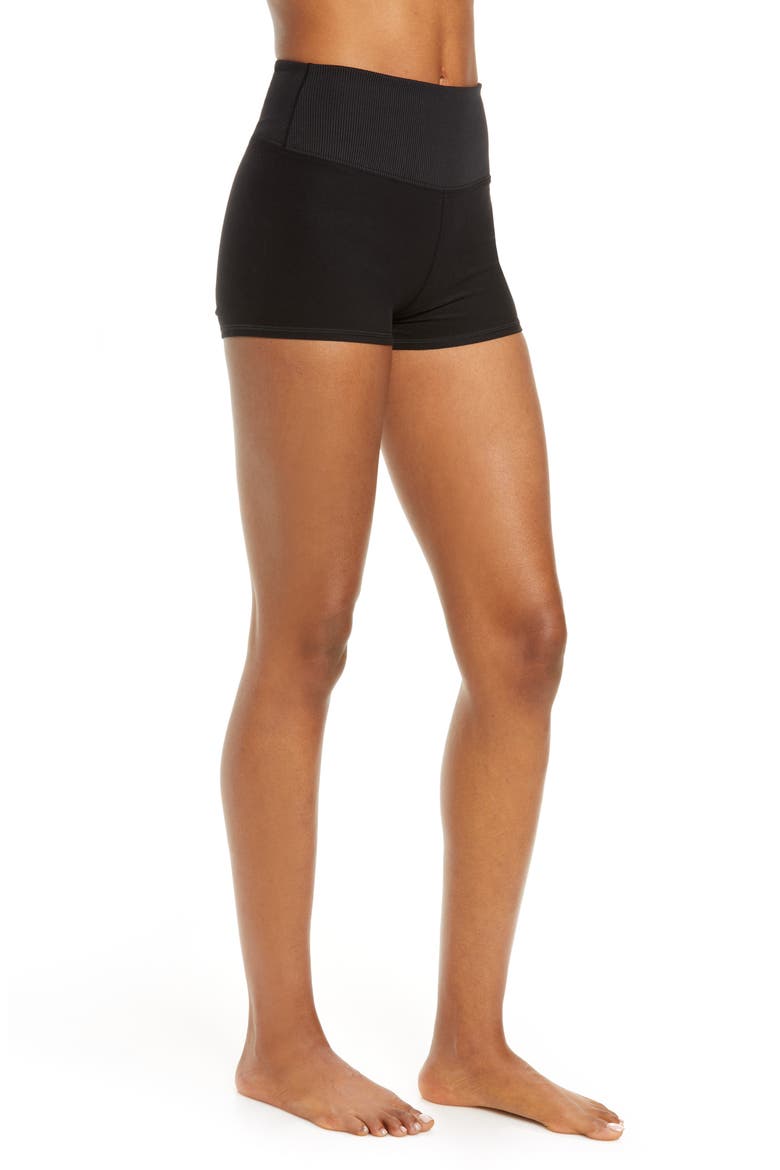 Aura Bike Shorts, Alternate, color, BLACK