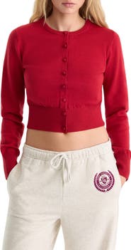 Good American The Fine Knit Cardigan