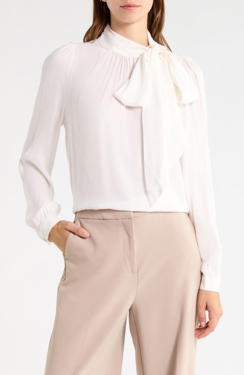 Cerela Tie Neck Top