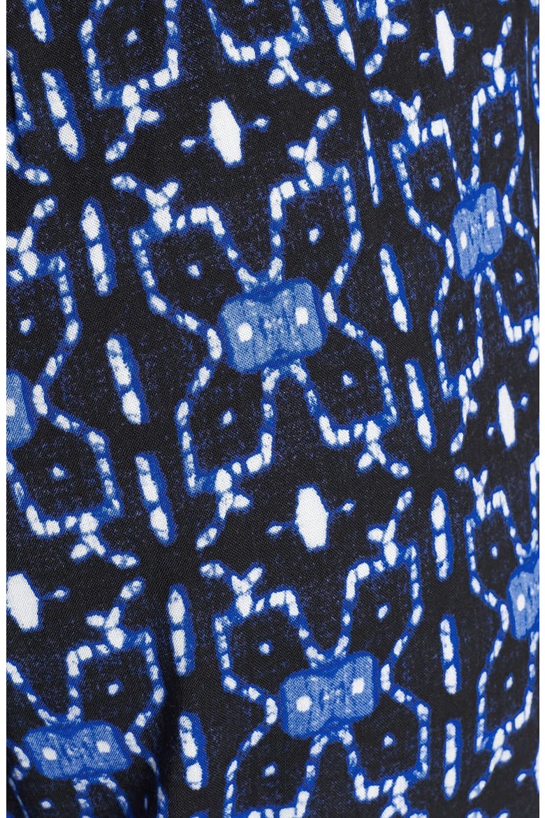 Print Crop Pants, Alternate, color, BLUE PRINT