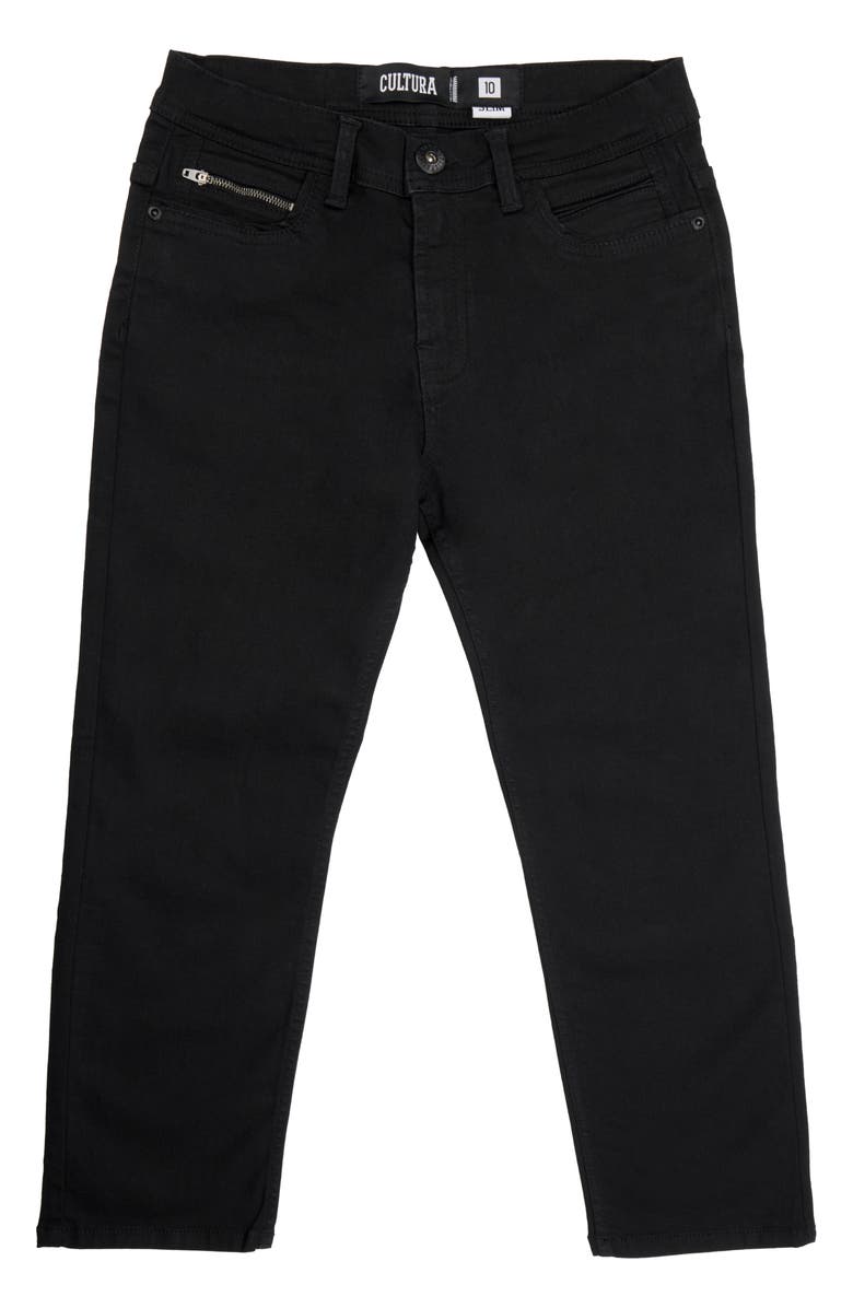 XRAY Kids' Cultura Stretch Straight Leg Jeans, Alternate, color, Jet Black