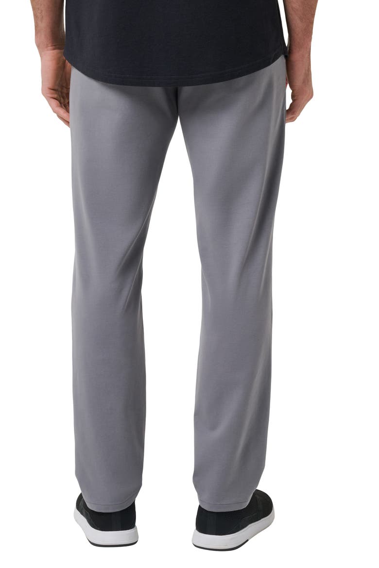Legacy Stretchknit Flat Front Chinos, Alternate, color, QUIET SHADE