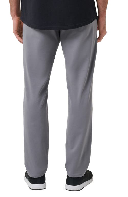 Travismathew Legacy Stretchknit Flat Front Chinos In Quiet Shade