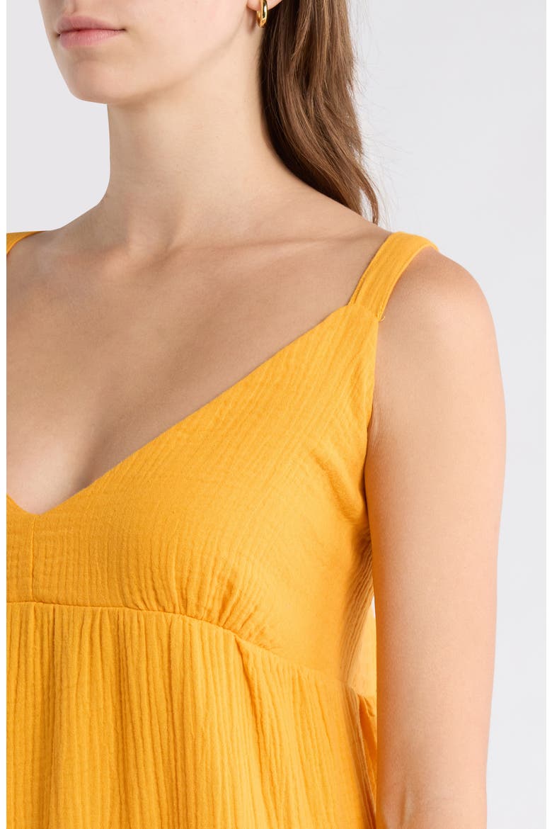 Elianna Sleeveless Midi Dress, Alternate, color, ROYAL YELLOW