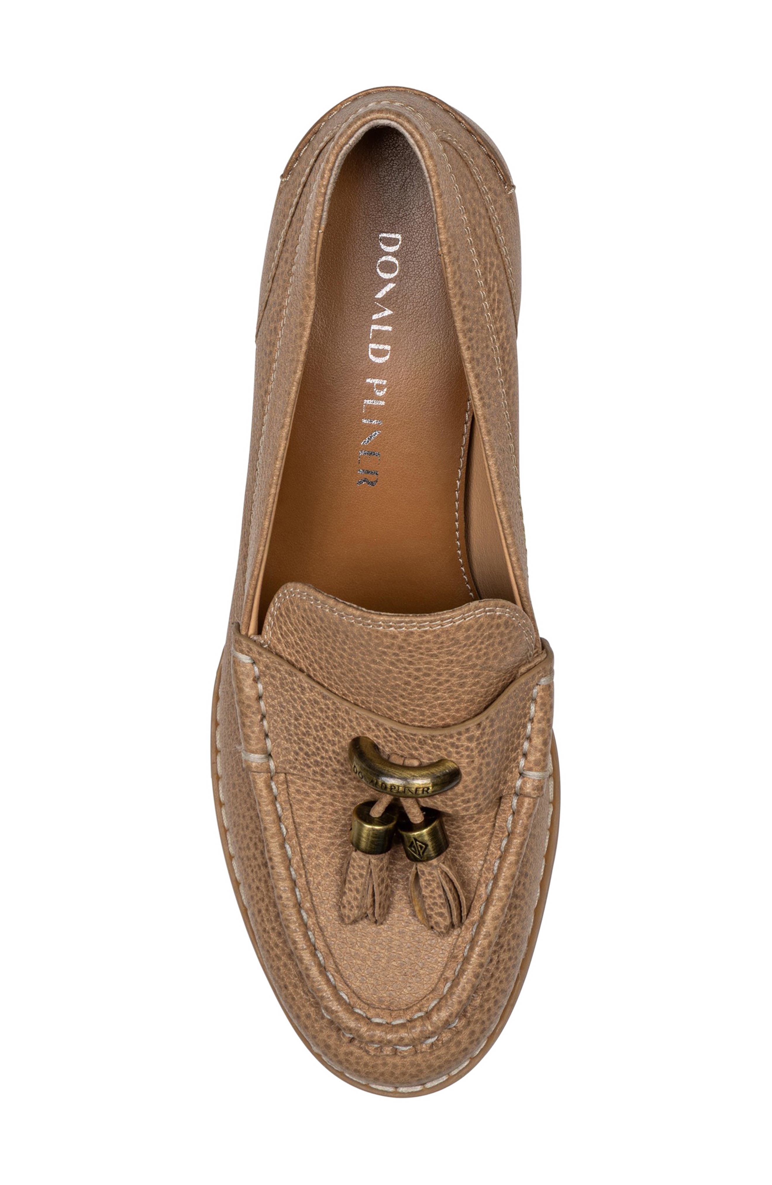 Mirabel Tassel Loafer, Alternate, color, TOBACCO