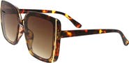 BCBG 61mm Oversize Square Sunglasses