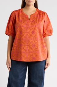 SUGARLIPS Debary Floral Print Top