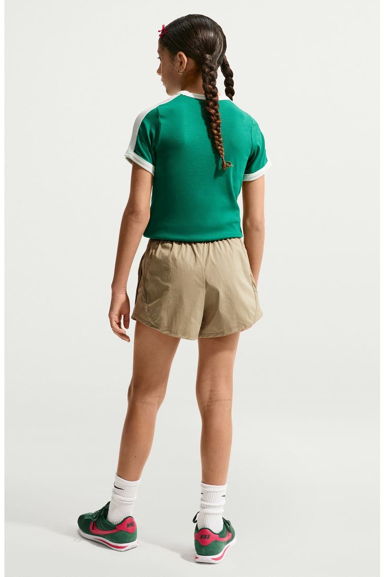 Kids' Woven Shorts, Alternate, color, PARACHUTE BEIGE/ BEIGE