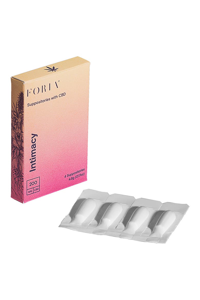 Intimacy Suppositories with CBD, Alternate, color, NO COLOR